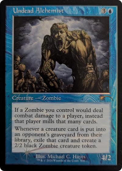 Undead Alchemist (Retro Frame)