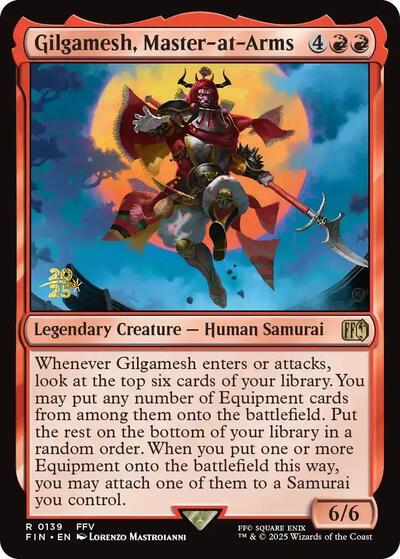 Gilgamesh, Master-at-Arms