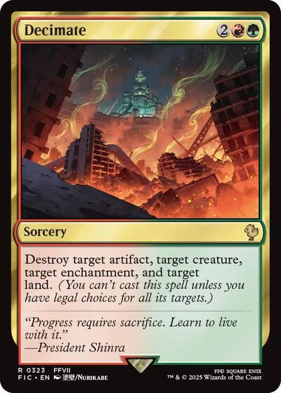 Decimate (Surge Foil)