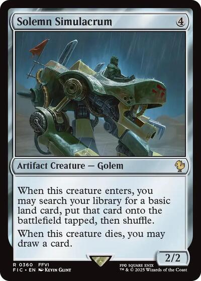 Solemn Simulacrum (Surge Foil)