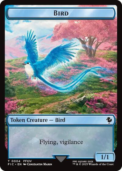 Bird // Hero (0004) Double Sided Token