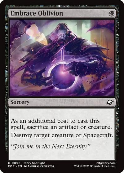 Embrace Oblivion