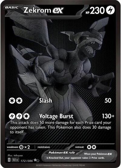 Zekrom ex - 172/086