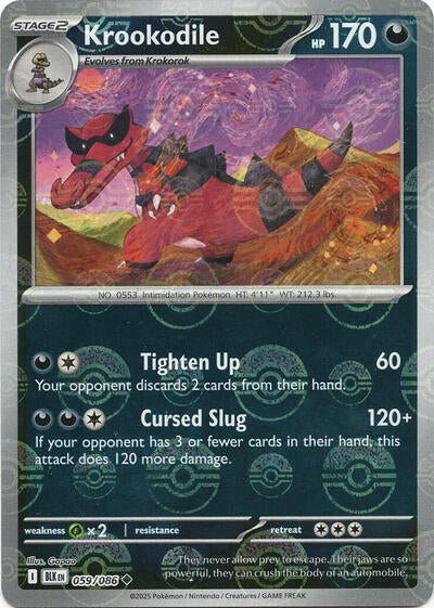 Krookodile (Poke Ball Pattern)