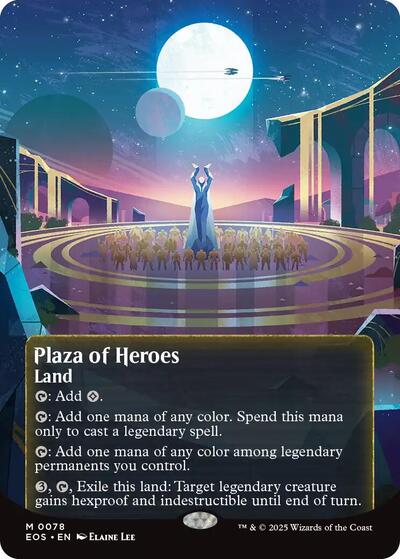 Plaza of Heroes (0078) (Borderless)