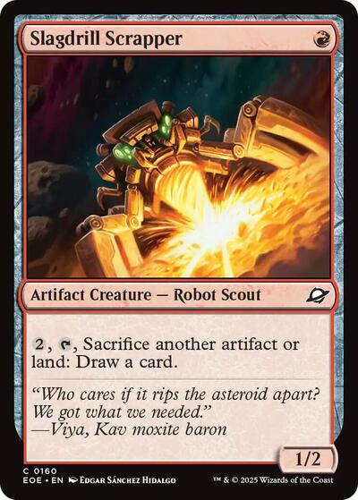 Slagdrill Scrapper