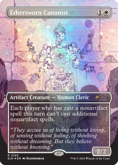 Ethersworn Canonist (Galaxy Foil)