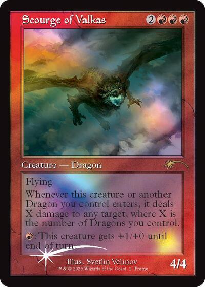 Scourge of Valkas (Retro Frame)