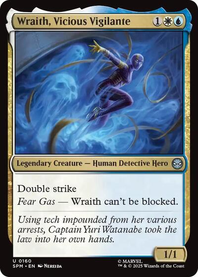 Wraith, Vicious Vigilante