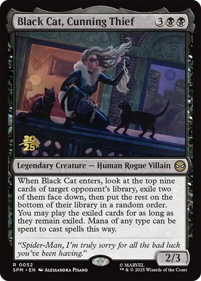 Black Cat, Cunning Thief