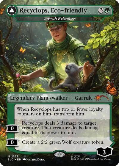 Recyclops, Eco-friendly - Garruk Relentless