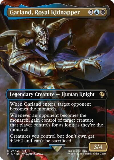 Garland, Royal Kidnapper (Borderless)