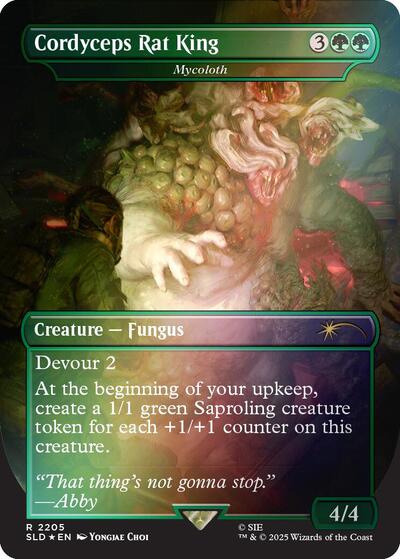 Cordyceps Rat King - Mycoloth (Rainbow Foil)