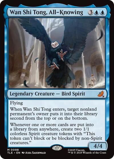 Wan Shi Tong, All-Knowing