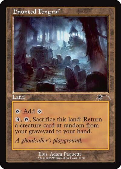 Haunted Fengraf (Retro Frame)