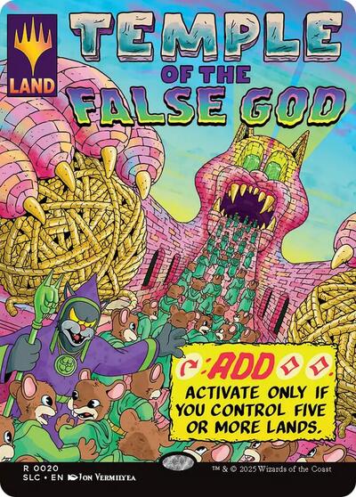 Temple of the False God