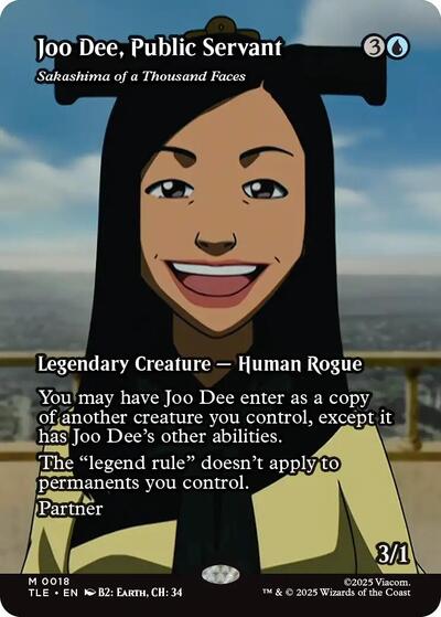 Joo Dee, Public Servant - Sakashima of a Thousand Faces (Borderless)