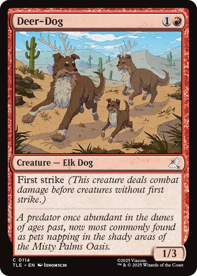 Deer-Dog