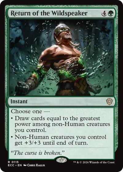 Return of the Wildspeaker