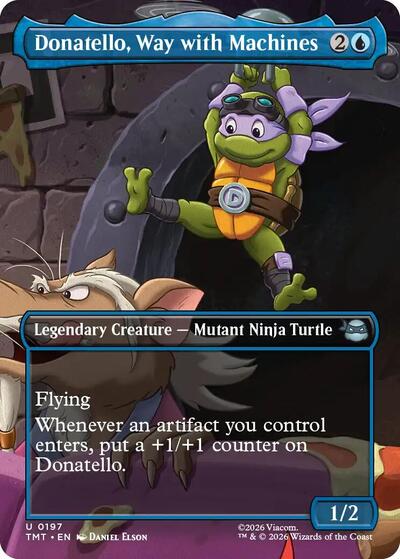 Donatello, Way with Machines (Borderless)