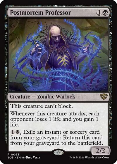 Postmortem Professor