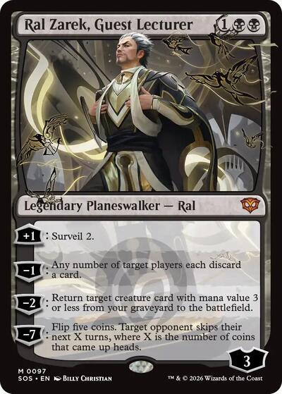 Ral Zarek, Guest Lecturer