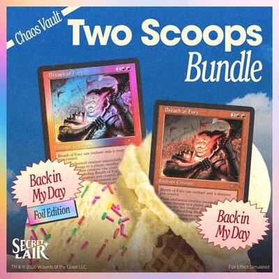 Secret Lair Drop: Two Scoops - The Vanilla Sampler Bundle