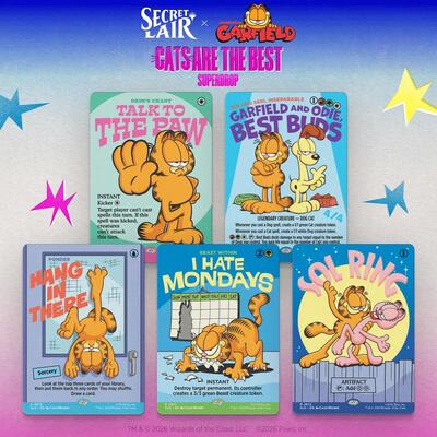Secret Lair Drop: Secret Lair x Garfield: Motivationally Challenged - Non-Foil Edition