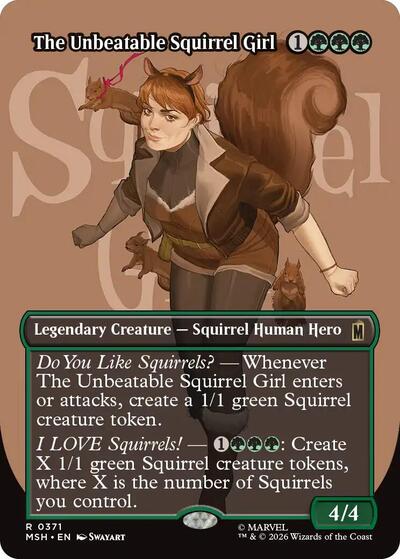 The Unbeatable Squirrel Girl (Borderless)