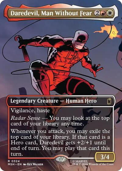 Daredevil, Man Without Fear (Borderless) (0324)
