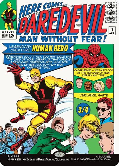 Daredevil, Man Without Fear (Borderless) (0398)