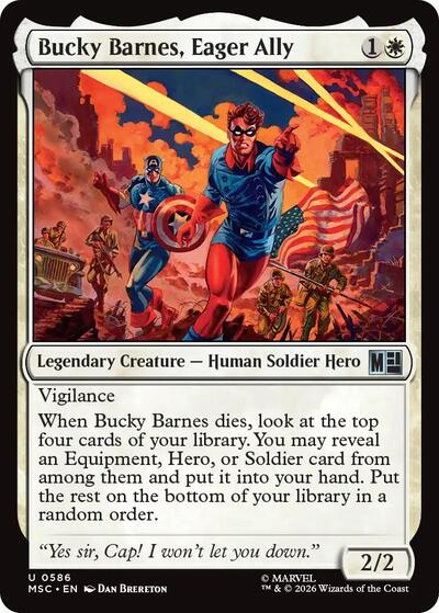 Bucky Barnes, Eager Ally