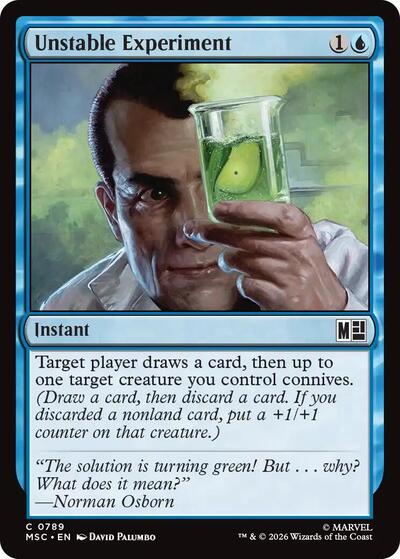 Unstable Experiment