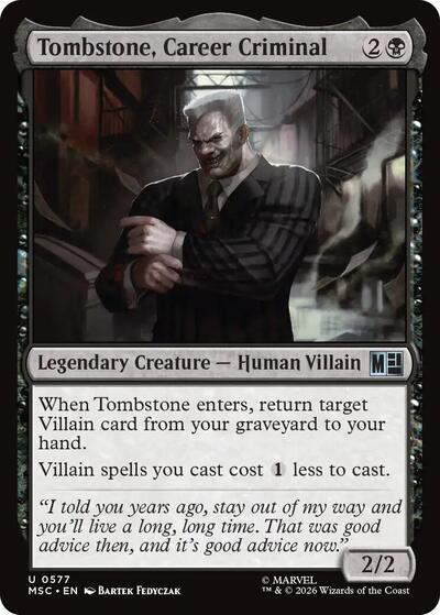 Tombstone, Career Criminal (0577)