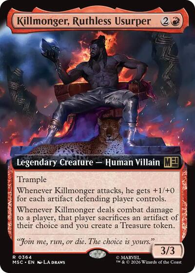 Killmonger, Ruthless Usurper (Extended Art)