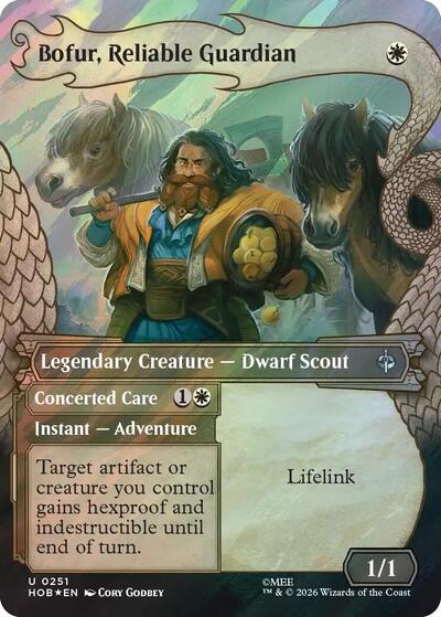 Bofur, Reliable Guardian (Showcase) (Surge Foil)