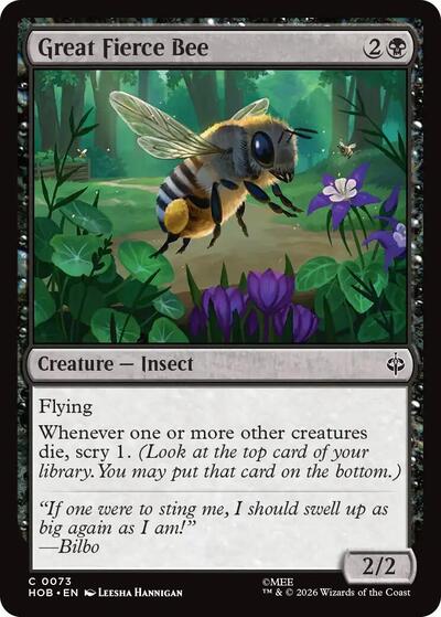 Great Fierce Bee