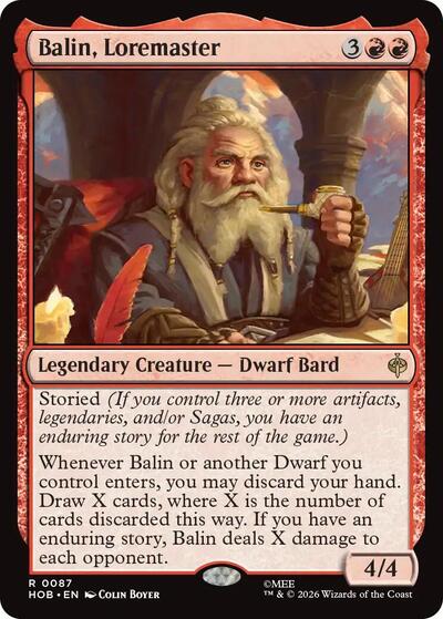 Balin, Tremaster
