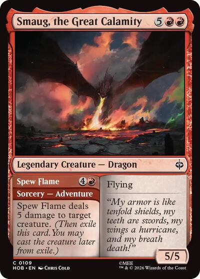 Smaug, the Great Calamity