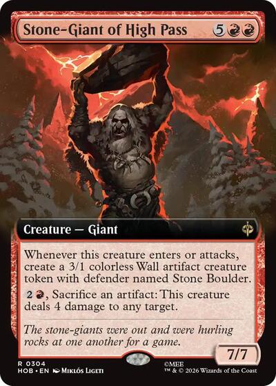 Stone-Giant of High Pass (Extended Art)