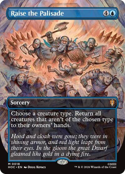 Raise the Palisade (Borderless)