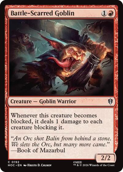Battle-Scarred Goblin