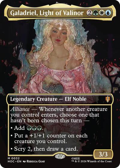 Galadriel, Light of Valinor (Borderless)