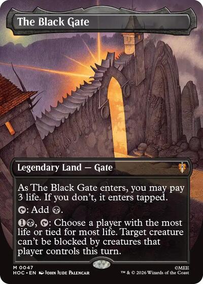 The Black Gate (Borderless)