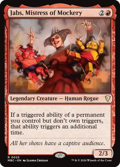 Jabs, Mistress of Mockery