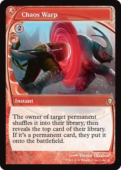 Chaos Warp (Future Sight)