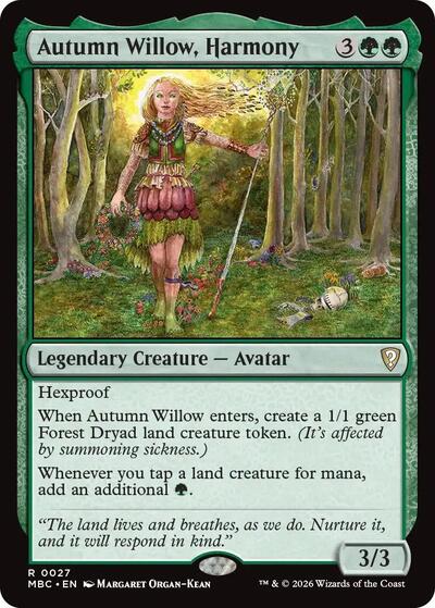 Autumn Willow, Harmony