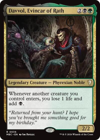 Davvol, Evincar of Rath