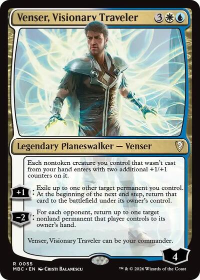 Venser, Visionary Traveler