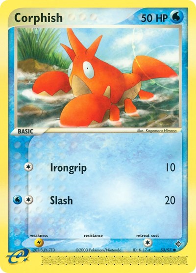 Corphish - 53/97